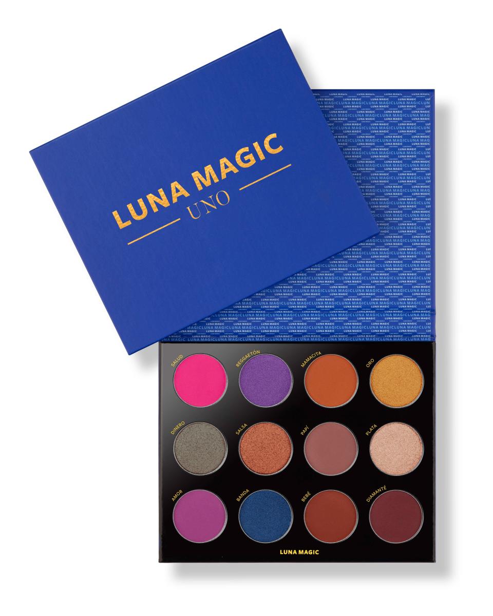 <h3>Luna Magic Beauty</h3><br>Dominican sisters Mabel and Shaira Frías remember watching the women in their family always getting dolled up to leave the house. That love for makeup transcended generations and became the inspiration for their own line: Luna Magic Beauty. The products are just as vibrant as their culture — from a multi-toned eyeshadow palette to bold liquid lipsticks. <br><br><strong>Luna Magic Beauty</strong> Eyeshadow Palette, $, available at <a href="https://go.skimresources.com/?id=30283X879131&url=https%3A%2F%2Fwww.walmart.com%2Fip%2FLUNA-MAGIC-EYESHADOW-PALETTE-12-COLORS%2F965648807" rel="nofollow noopener" target="_blank" data-ylk="slk:Walmart" class="link ">Walmart</a>
