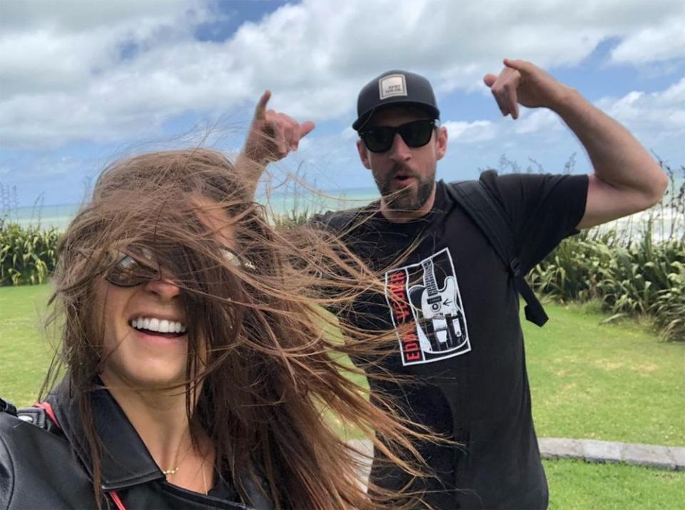 Danica Patrick, Aaron Rodgers | Danica Patrick/Instagram