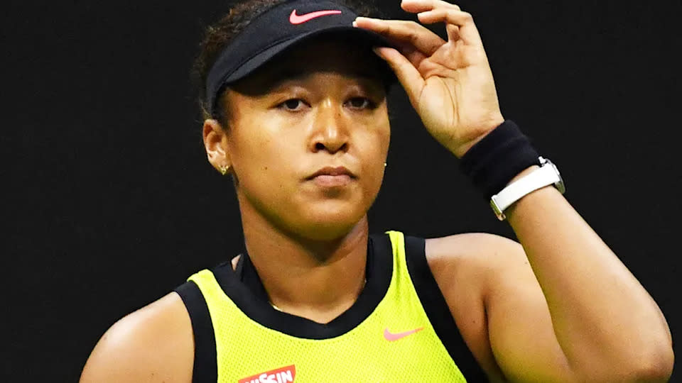 Seen here, Naomi Osaka at the US Open in 2021.