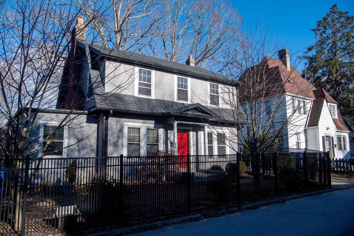 A house on Montview Drive in Asheville, Jan. 29, 2024. In a recent analysis by the Citizen Times, The home listed $200 below the median for long-term three bedroom house rentals on Zillow.