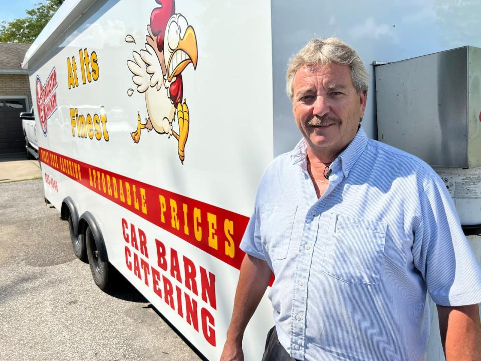 Barry Broadbent, the owner of Car Barn restaurant in Wheatley has been running a catering business since the explosion. He says there are many uncertainties that would come with reopening his restaurant.