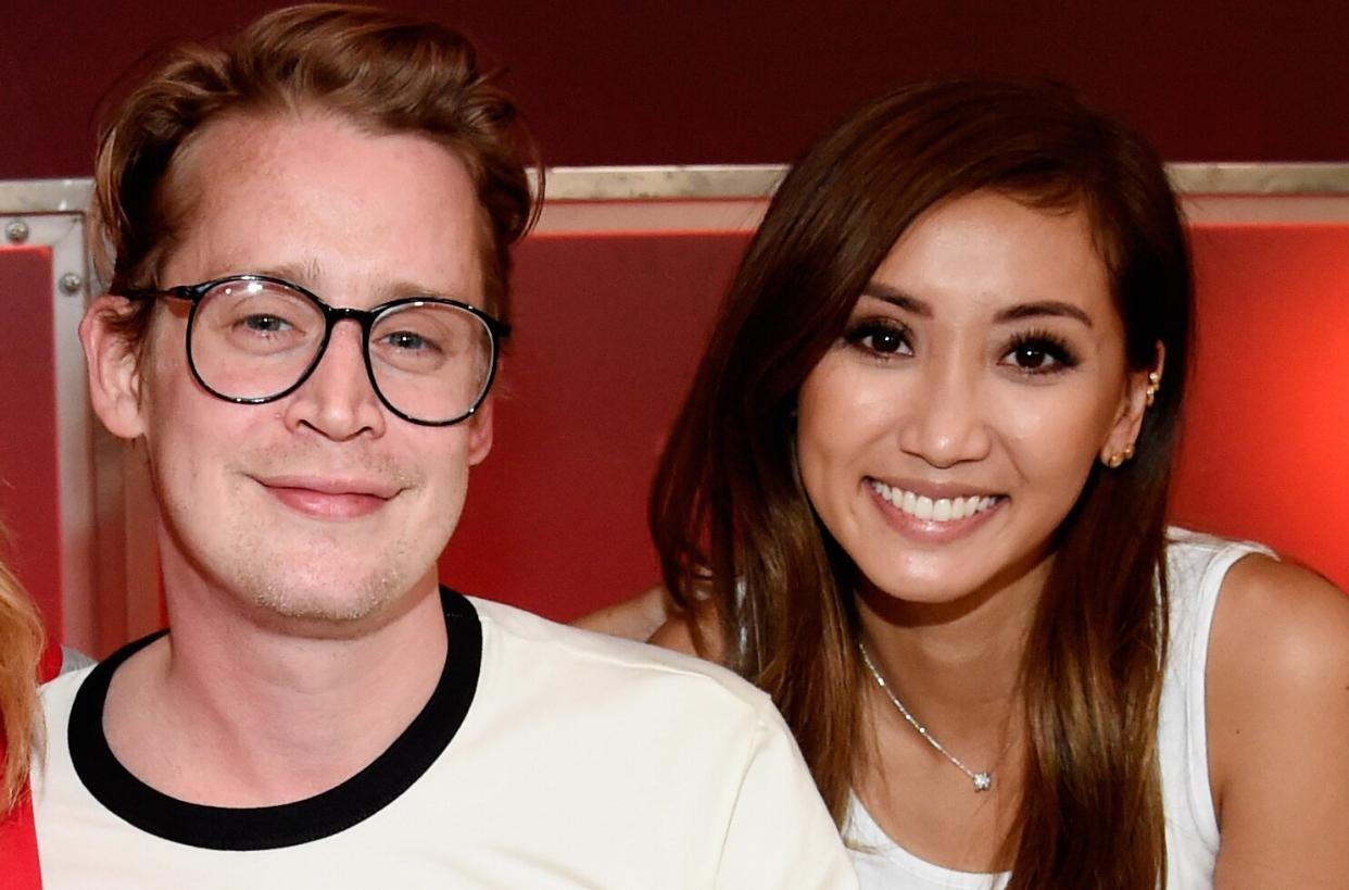 Macaulay Culkin and Brenda Song