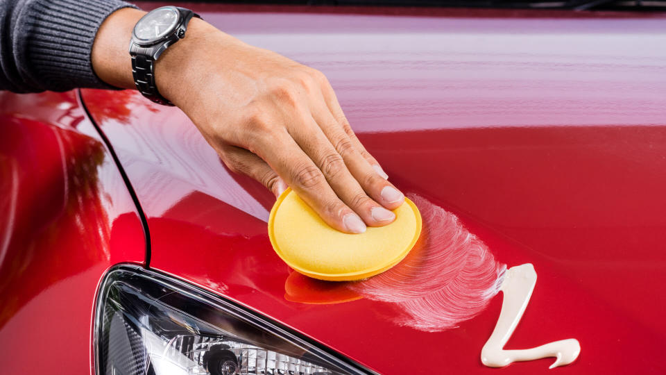 <p>A healthy serving of elbow grease can give your car a shiny, new look. A good wax job also will protect the paint from exposure to damaging elements and could save you a paint job. Wax products begin at about $5.</p>