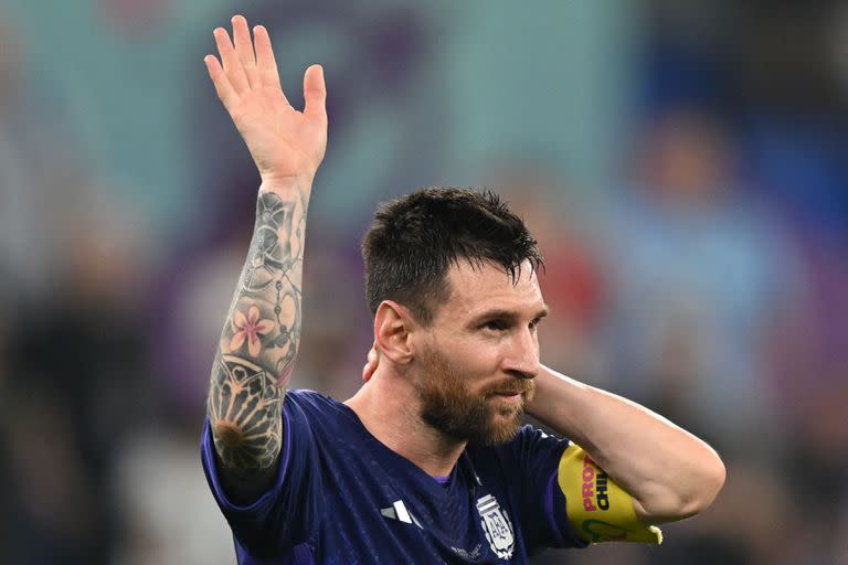 Lionel Messi, el capitán de la selección argentina, espera con ansias el regreso al país para reencontrarse con los hinchas