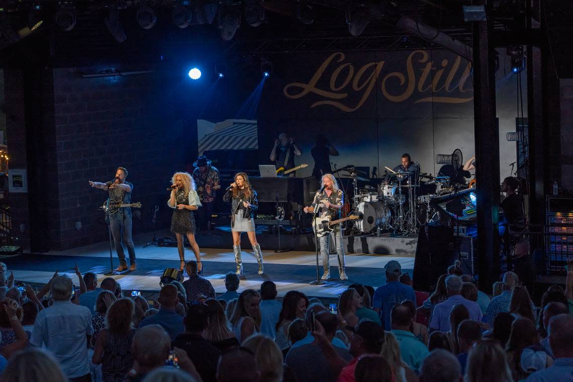 Little Big Town performed at The Amp at Dant Crossing on Aug. 6, 2021 to a sold-out crowd. It was the new outdoor venue’s first concert.