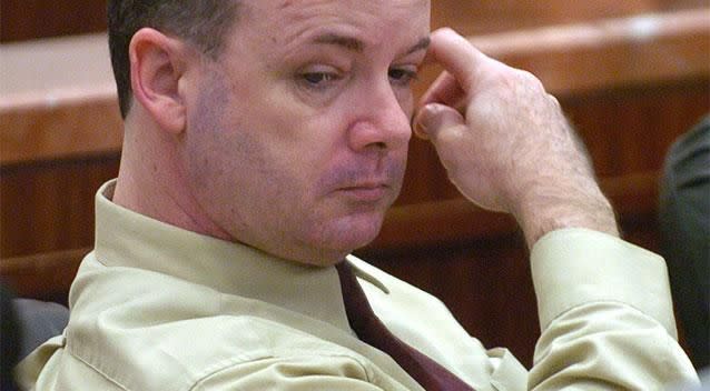 Anthony Shore pictured in court at the Harris County Criminal Justice Center in Houston in 2003. Photo: AP