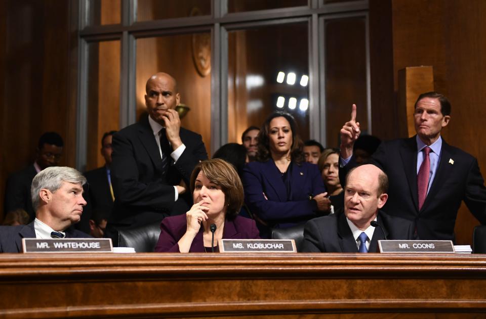 Senate Judiciary Committee votes on Kavanaugh nomination