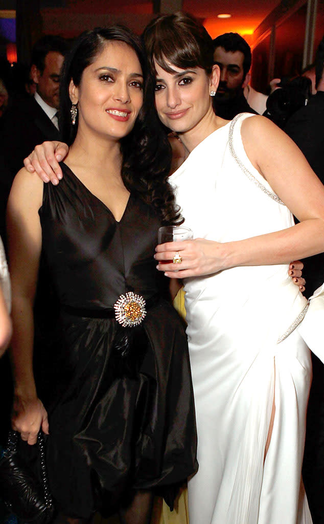 Salma Hayek and Pen&eacute;lope Cruz