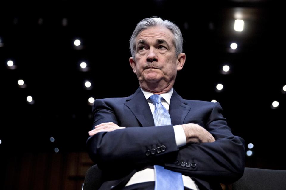 Jerome Powell, presidente de la FED