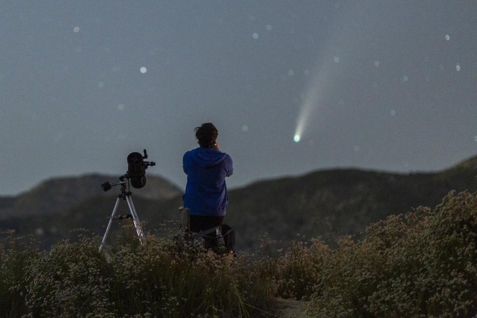 comet neowise visible in southern california