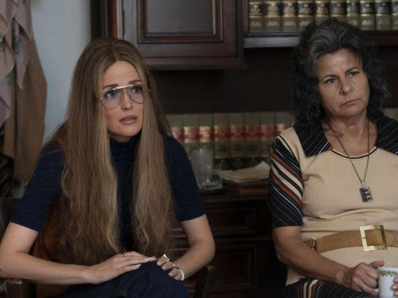 Rose Byrne and Tracey Ullmann play feminist superwomen Gloria Steinem and Betty Friedan (FX)