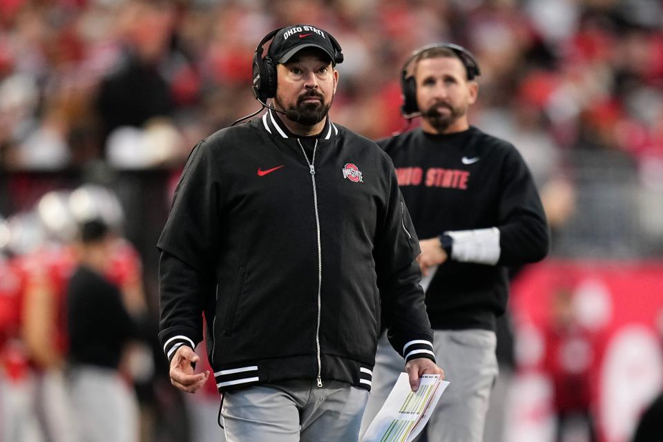 Ohio State coach Ryan Day and offensive coordinator Brian Hartline were also key pieces to bringing 7-on-7 football to Ohio.