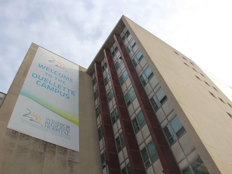 Windsor Regional Hospital's Ouellette campus is shown in a file photo. The COVID-19 assessment centre at the hospital will see other respiratory illness patients as of Monday. (Mike Evans/CBC - image credit)