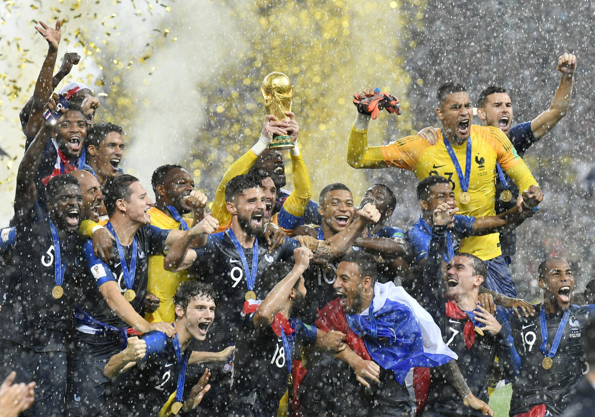 FIFA ranking update: France, the reigning World Cup champions, out