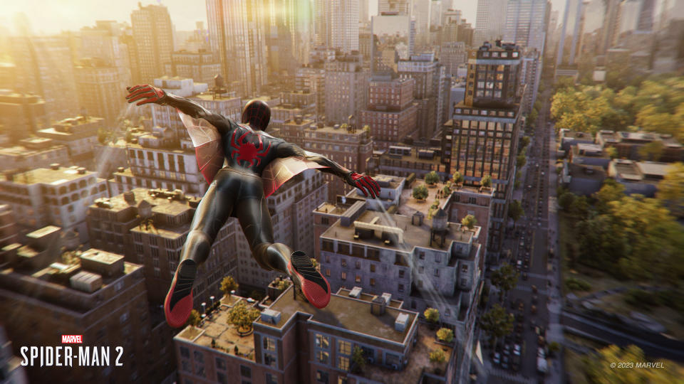 Marvel's Spider-Man 2 - web wings