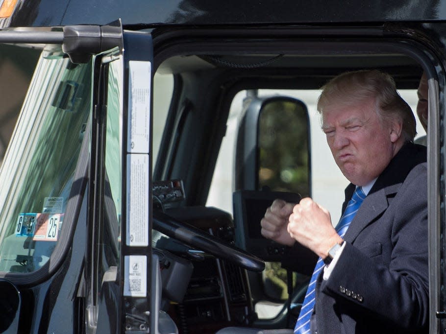 trump truck