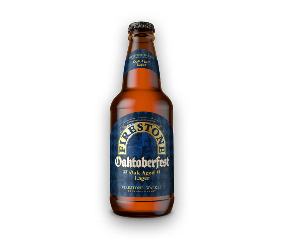 <p>Courtesy Image</p><ul><li><strong>Style</strong>: Märzen</li><li><strong>ABV</strong>: 5.2%</li><li><p><strong>Brewery</strong>: Firestone Walker Brewing Company, Paso Robles, CA</p></li></ul><p>To distinguish this fall lager, <a href="https://www.firestonebeer.com/beer/oaktoberfest/" rel="nofollow noopener" target="_blank" data-ylk="slk:Firestone Walker;elm:context_link;itc:0;sec:content-canvas" class="link ">Firestone Walker </a>finishes aging its märzen in French oak barrels. The process further smooths out the lager, adding a touch of vanilla and tannic complexity that would be welcome with a glass of good bourbon.</p>