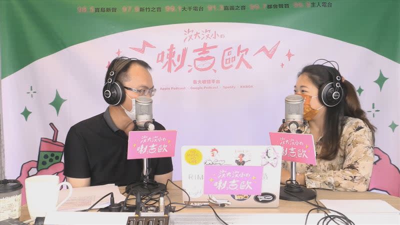 鄭弘儀Podcast節目邁向百集。（圖／《沒大沒小の喇吉歐》提供）