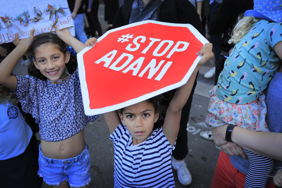 Thousands of school students participate in a Climate strike rally on September 20, 2019 in Sydney, Australia.  (Photo: Mark Evans/Getty Images)