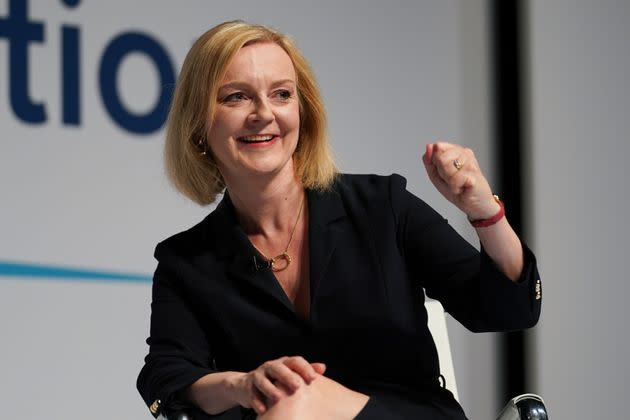 Liz Truss has hardened her stance against a further windfall tax, dismissing the policy as “bashing business”. (Photo: Ian Forsyth via Getty Images)