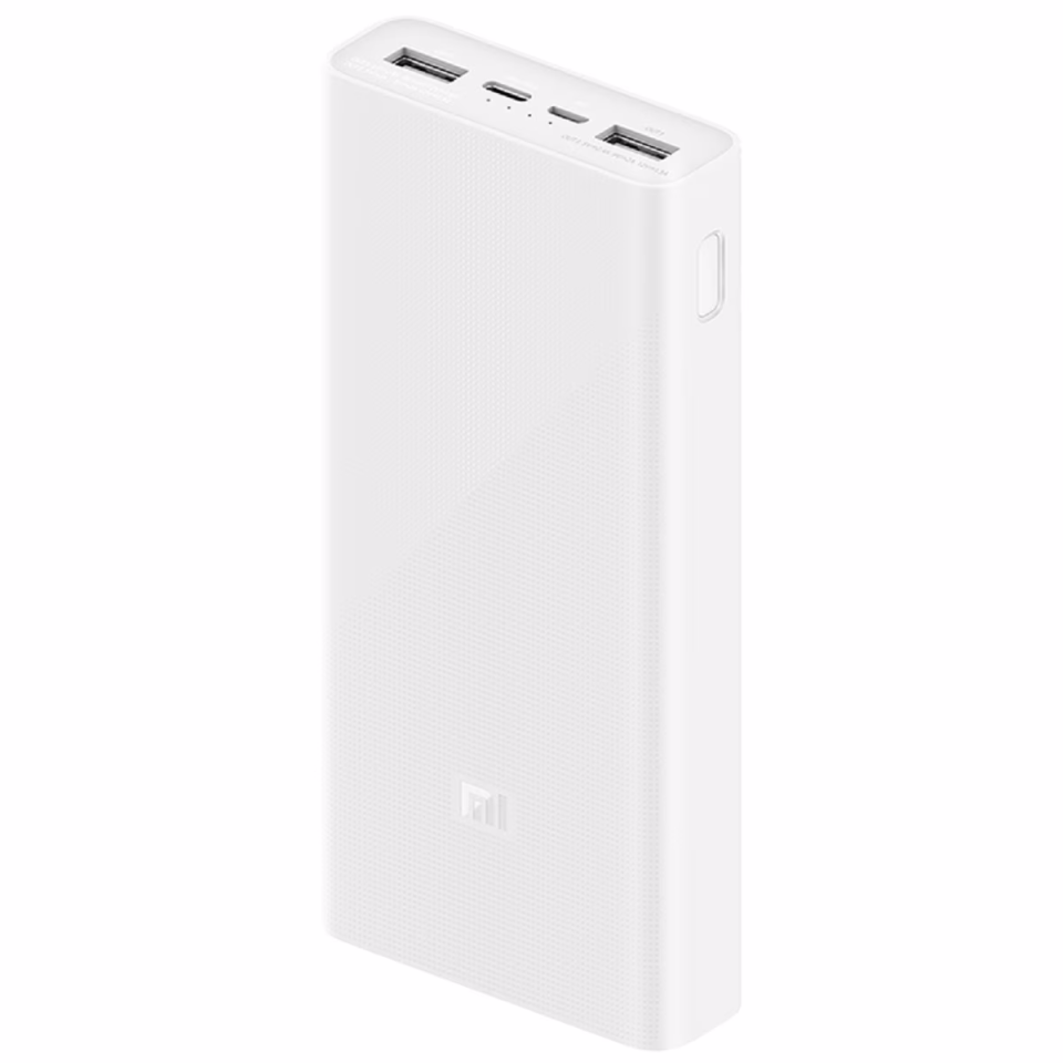 Mi 小米行動電源 3 擁有 20,000mAh 的超大容量，可以為手機多次充電。