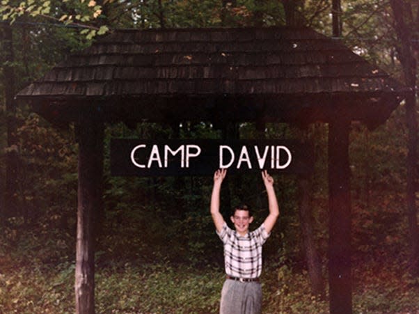 Camp david sign 