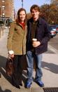 <p>There's nothing quite like an afternoon stroll with Starbucks to embody the autumn aesthetic. Jennifer Garner, naturally in a beige corduroy, and Scott Foley were clearly <em>falling</em> for one another.</p>