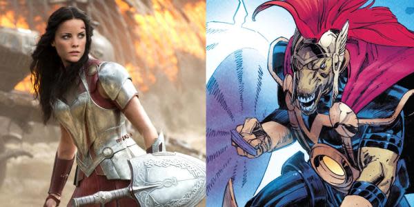 Thor: Jaimie Alexander quiere una serie de televisión de Lady Sif con Beta Ray Bill