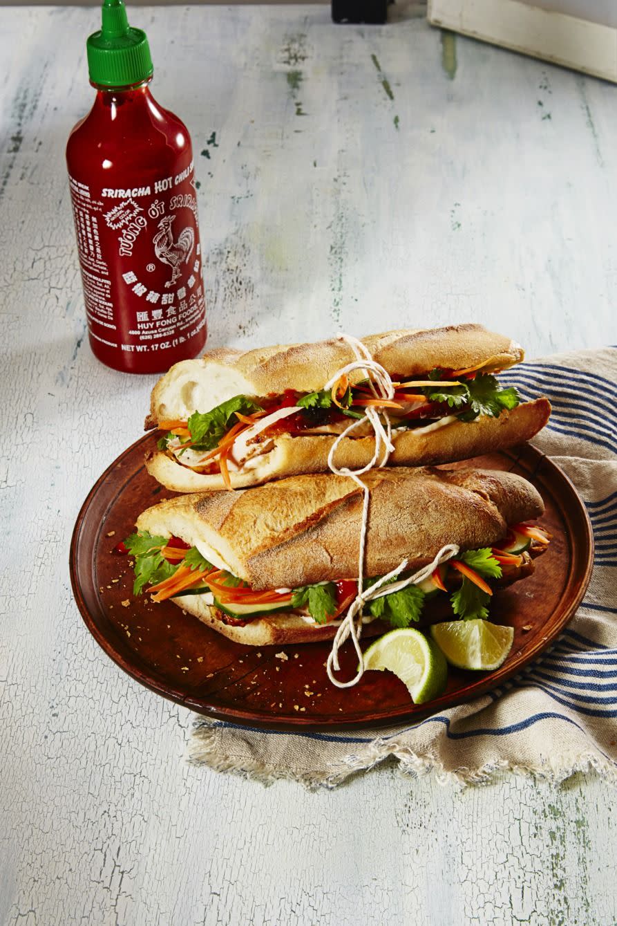 Spicy Bánh Mì Sandwiches