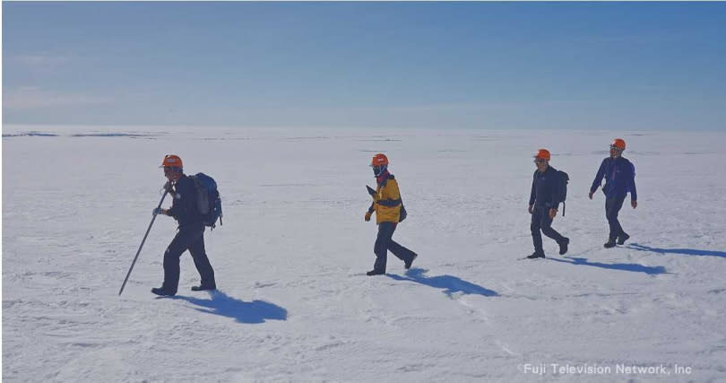日本富士電視台隨同南極大陸觀測隊，歷經132天拍攝長達400小時的影像。（圖／富士電視台提供）