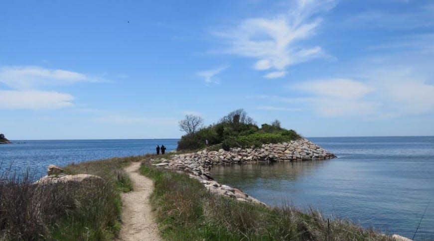 The legendary Knob offers a tremendous view of Buzzards Bay.