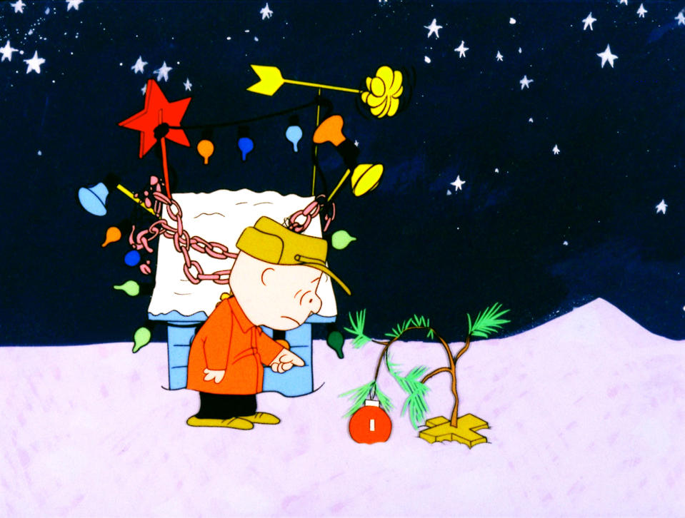 Screenshot from "A Charlie Brown Christmas"