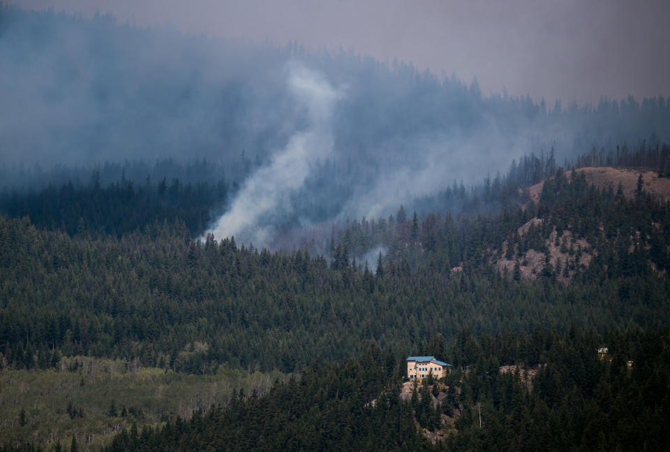 PHOTOS: B.C. wildfires choke western Canada in smoke