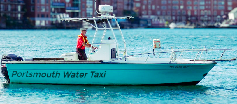 Mike Comeau plans to launch his Portsmouth Water Taxi in April to transport people to different locations around Portsmouth's waterfront.
