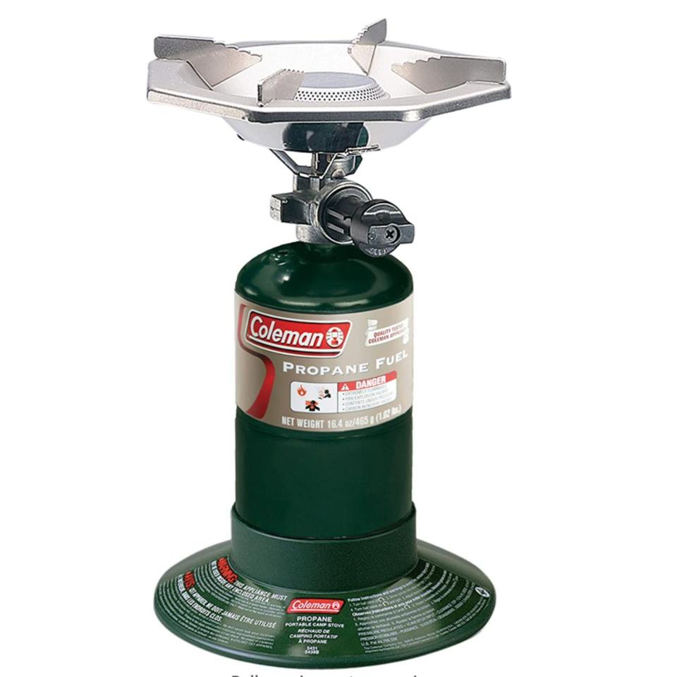 7) Coleman Portable Bottletop Propane Camp Stove