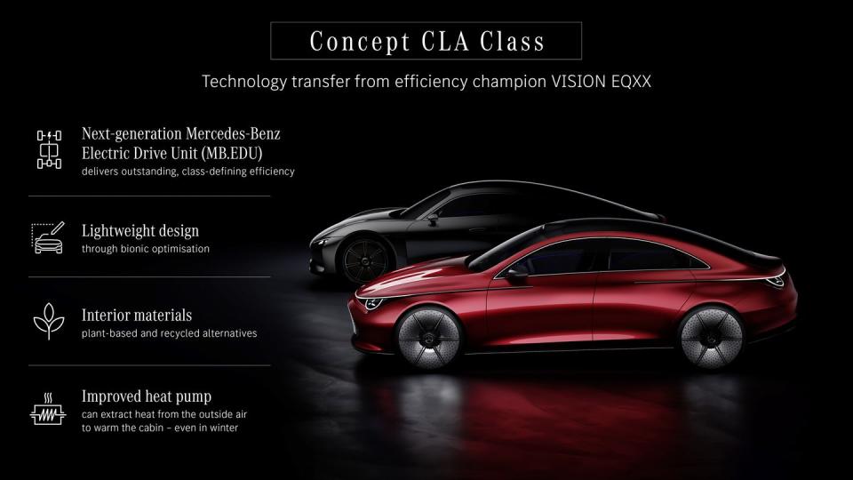 mercedes concept cla class at iaa munich