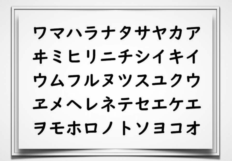 1093年，明覺上人反音作法（はんおんさほう）中的<a href="https://www.eikan.com.tw/blogs/19">五十音表原型</a>﻿ 。圖 / 王泰澤合成提供