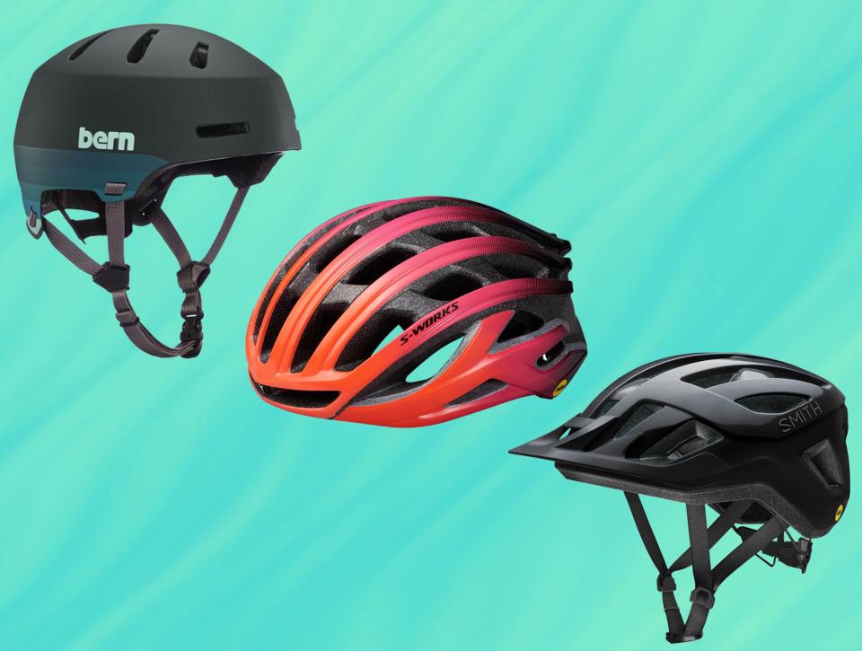 You should replace your bike helmet every five years, or sooner if it has seen a lot of use (The Independent/iStock)