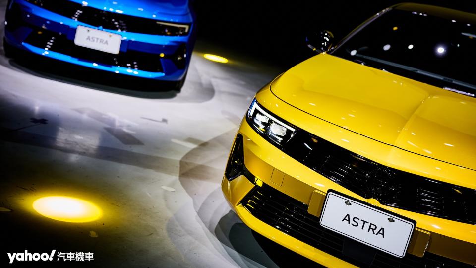 Opel Astra具有品牌新世代家族設計語彙並且針對鋼砲車型發展的運動風格俐落感。