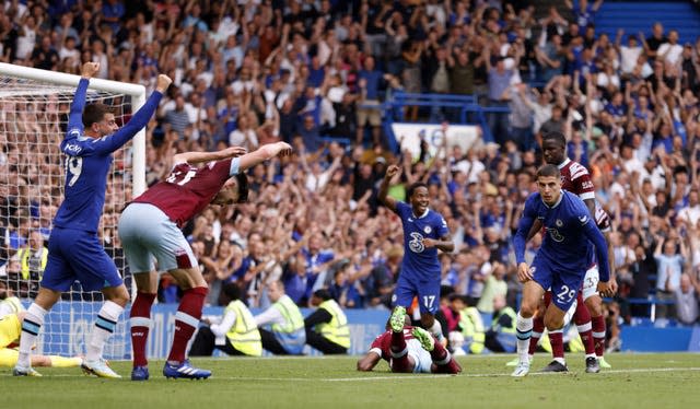 Chelsea v West Ham United – Premier League – Stamford Bridge