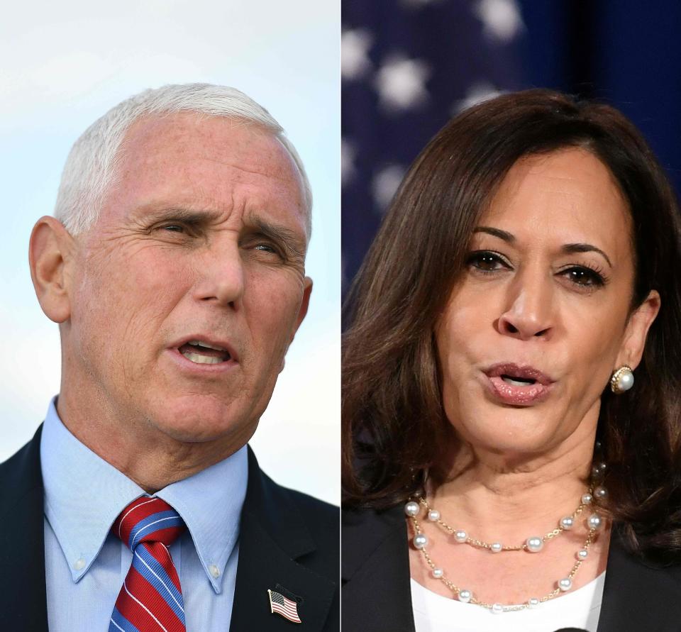 Sitting vice president, Mike Pence, will debate Democratic candidate Sen. Kamala Harris Wednesday, Oct. 7, 2020.