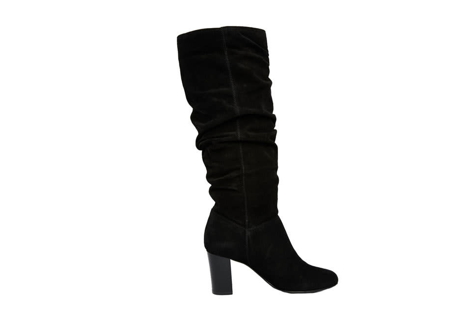 Vero Moda Suede Leather Knee Boots, $180, asos.com