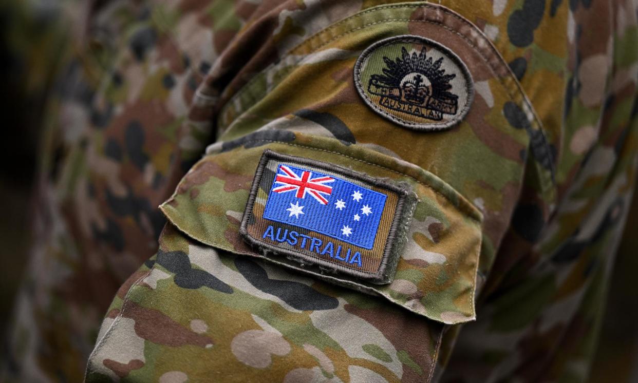 <span>In 2021, Asio warned that ‘some nationalist and racist violent extremists seek to join the Australian defence force to obtain training and capability’.</span><span>Photograph: Dave Hunt/AAP</span>