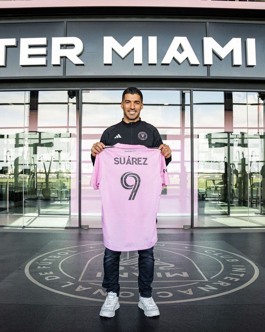 Luis Suárez fue anunciado como el nuevo refuerzo de Inter Miami