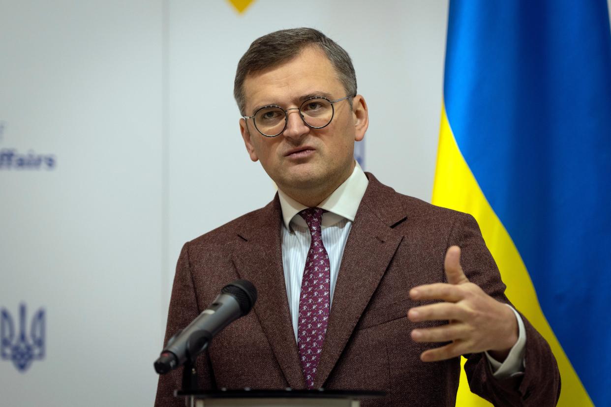 Ukrainian foreign minister Dmytro Kuleba has said it would be ‘devastating’ if Ukraine was not given the green light for membership (Copyright 2023 The Associated Press. All rights reserved.)
