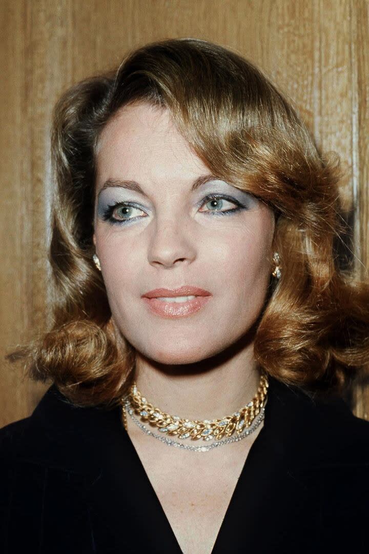 Romy Schneider en 1975