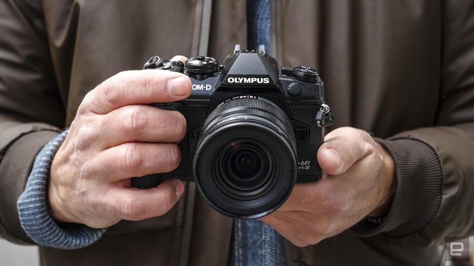 Olympus O-MD E-M1 Mark III Micro Four Thirds mirrorless camera