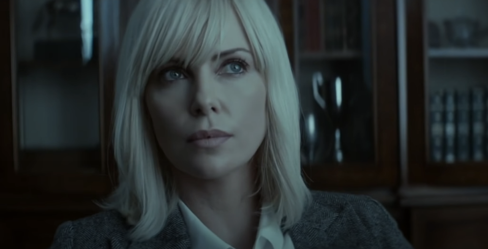 Charlize Theron from "Atomic Blonde."