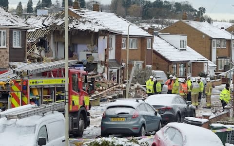 Leciester gas blast - Credit: Ben Birchall /PA