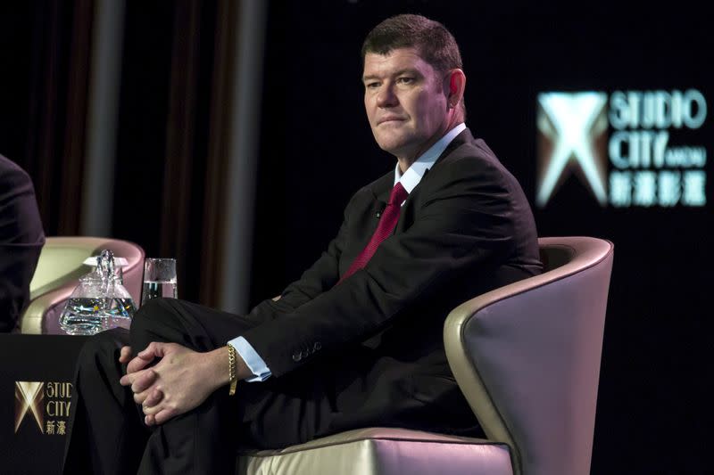 FILE PHOTO: Australian billionaire James Packer attends a news conference in Macau, China